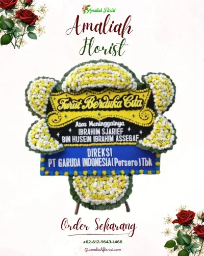 Papan Bunga Duka kirisik